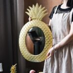 mirror pineapple gold