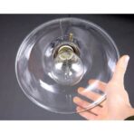 vintage glass chandelier