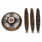 airplane propeller wall clock