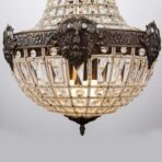 vintage crystal chandelier
