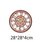 vintage style wall clock
