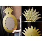mirror pineapple gold