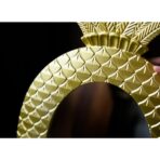 mirror pineapple gold