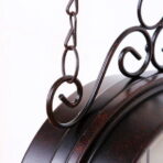 double sided station clock