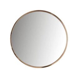 vintage round mirror