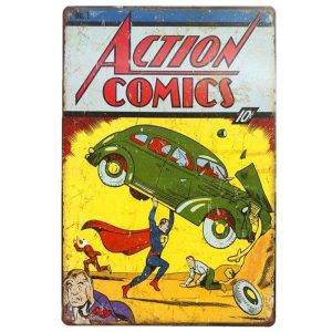 action comics plate