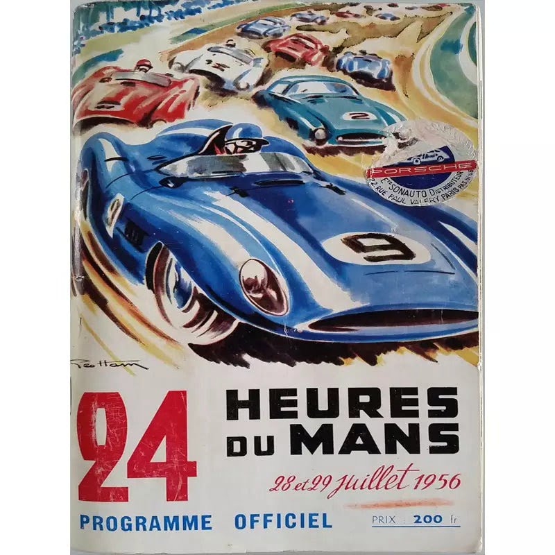24 hour du mans vintage poster 24 hour du mans vintage poster