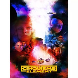 poster 5e element vintage