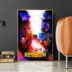 poster 5e element vintage