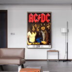 vintage acdc poster