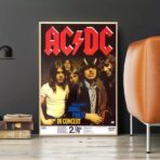vintage acdc poster