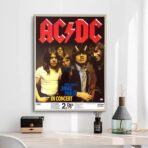 vintage acdc poster