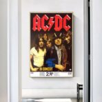 vintage acdc poster