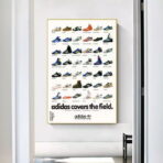 poster adidas vintage basket