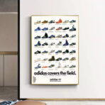 poster adidas vintage basket