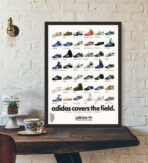 poster adidas vintage basket