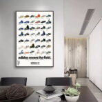 poster adidas vintage basket