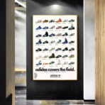 poster adidas vintage basket