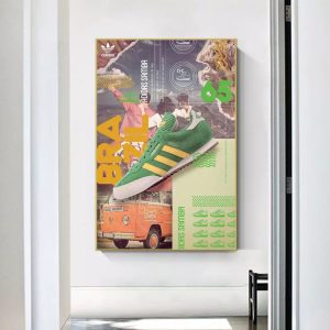 vintage adidas poster