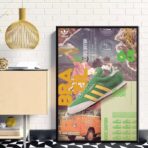 vintage adidas poster