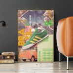 vintage adidas poster