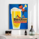 vintage alcohol poster
