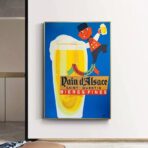 vintage alcohol poster