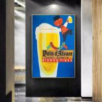 vintage alcohol poster