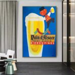 vintage alcohol poster