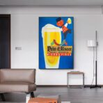 vintage alcohol poster