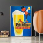 vintage alcohol poster