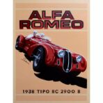 vintage alfa romeo poster