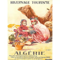 poster algeria vintage 1