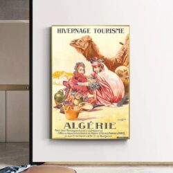 poster algeria vintage 1
