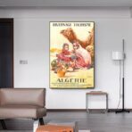 poster algeria vintage 1
