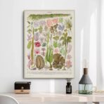 vintage seaweed poster