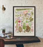 vintage seaweed poster