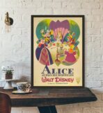 vintage alice in wonderland poster