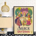 vintage alice in wonderland poster