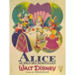 vintage alice in wonderland poster