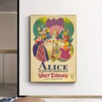 vintage alice in wonderland poster