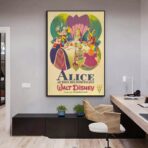 vintage alice in wonderland poster