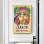 vintage alice in wonderland poster