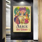 vintage alice in wonderland poster