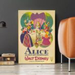 vintage alice in wonderland poster