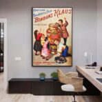 vintage food poster