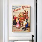 vintage food poster