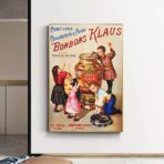 vintage food poster