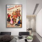 vintage food poster
