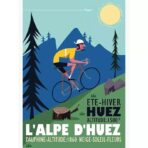 poster alpe dhuez design vintage